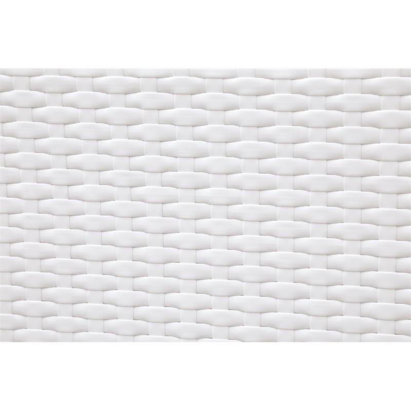 White Patio Arm Chair N9715