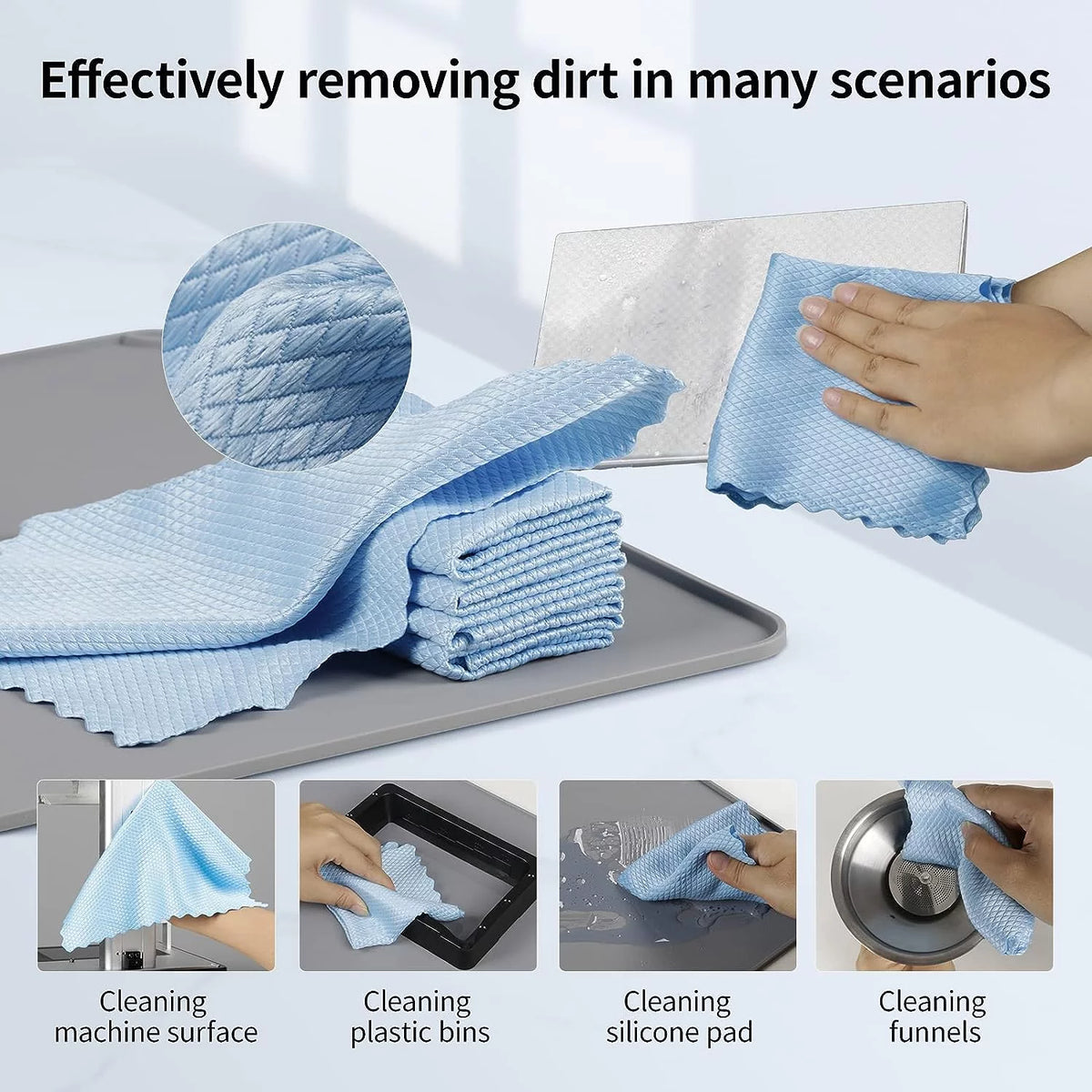 3D Printer Tool Kits with Silicone Pad, Resin Filter, Water Bottle, Cloth, Gloves, Nipper A3759