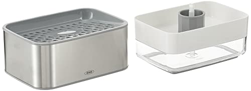 Stainless Steel Soap Dispensing Sponge Holder and Stainless Steel Soap Dispenser A778