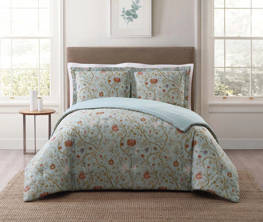 Blue Full / Queen XL Comforter Set C86397