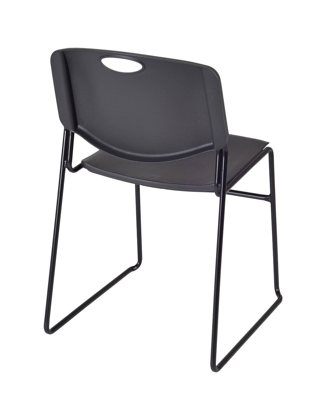 30x22 Square Breakroom Table with 4 Stack Chairs O624993