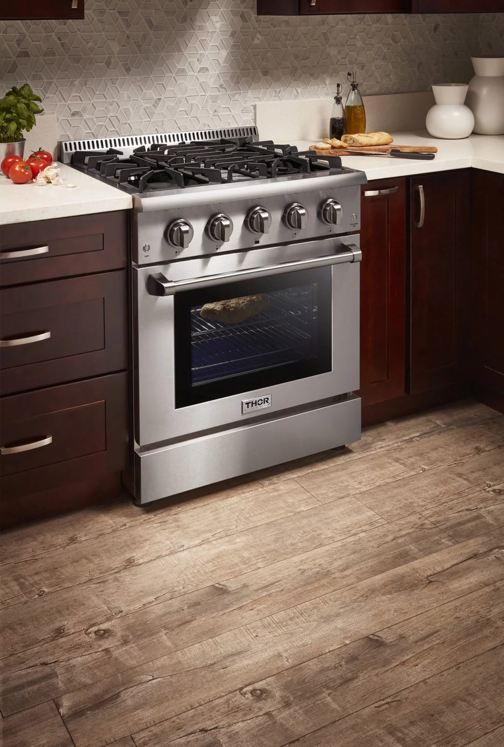 30-Inch Gas Range Stainless Steel O658