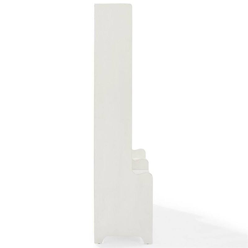 Hall Tree in Distressed White (Set of 2) H3173