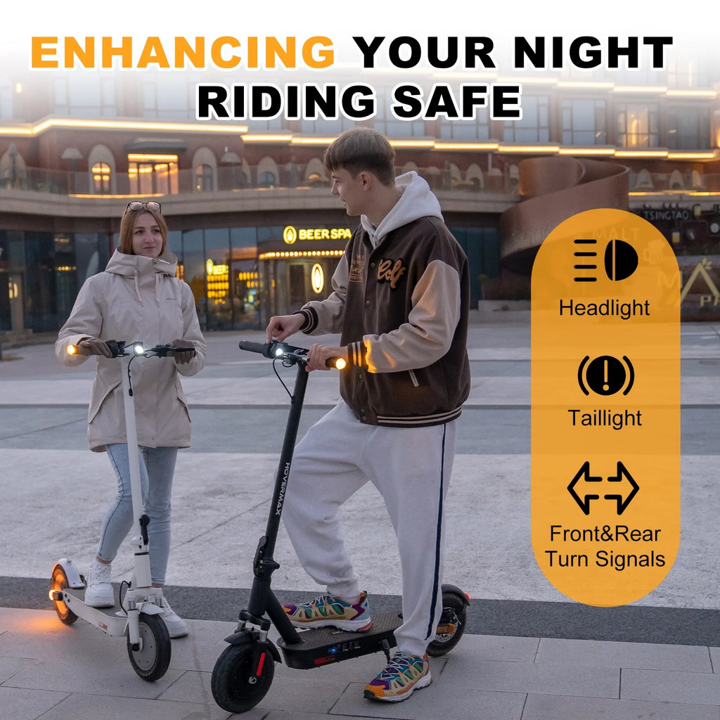 500W Motor 19MPH 22 Miles 10'' Solid Tires Folding Electric Scooter T28200