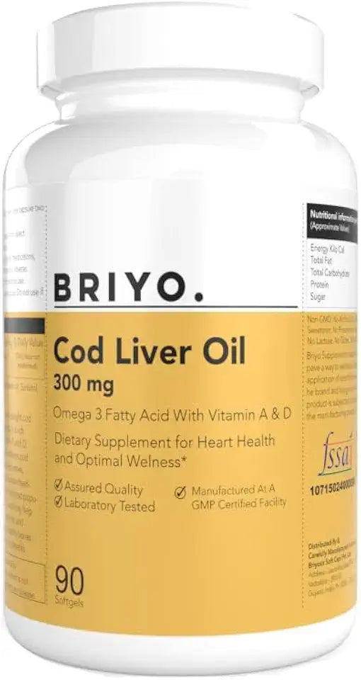 Cod Liver Oil Capsules with Vitamin A & D K9094