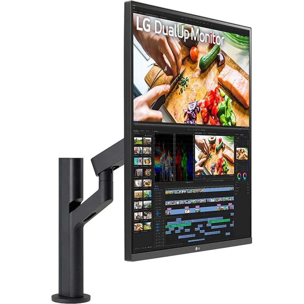 28-Inch SDQHD Nano IPS DualUp Monitor with Ergo Stand, Black L484
