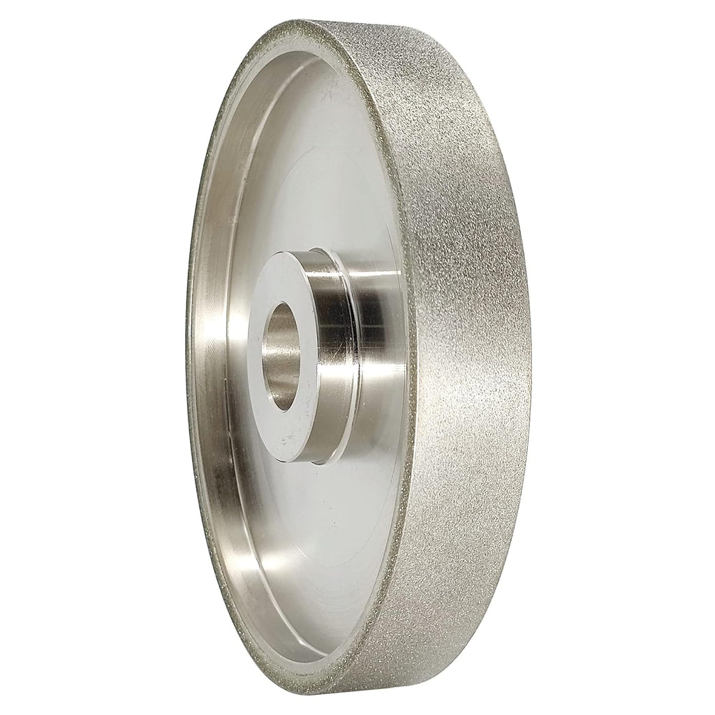 Diamond Grinding Wheel 6 Dia x 1 Wide, 1 inch Arbor, Grit #320 H759814
