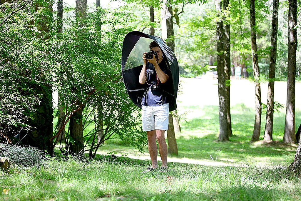 Black Waterproof Canopy for Photographers B4191