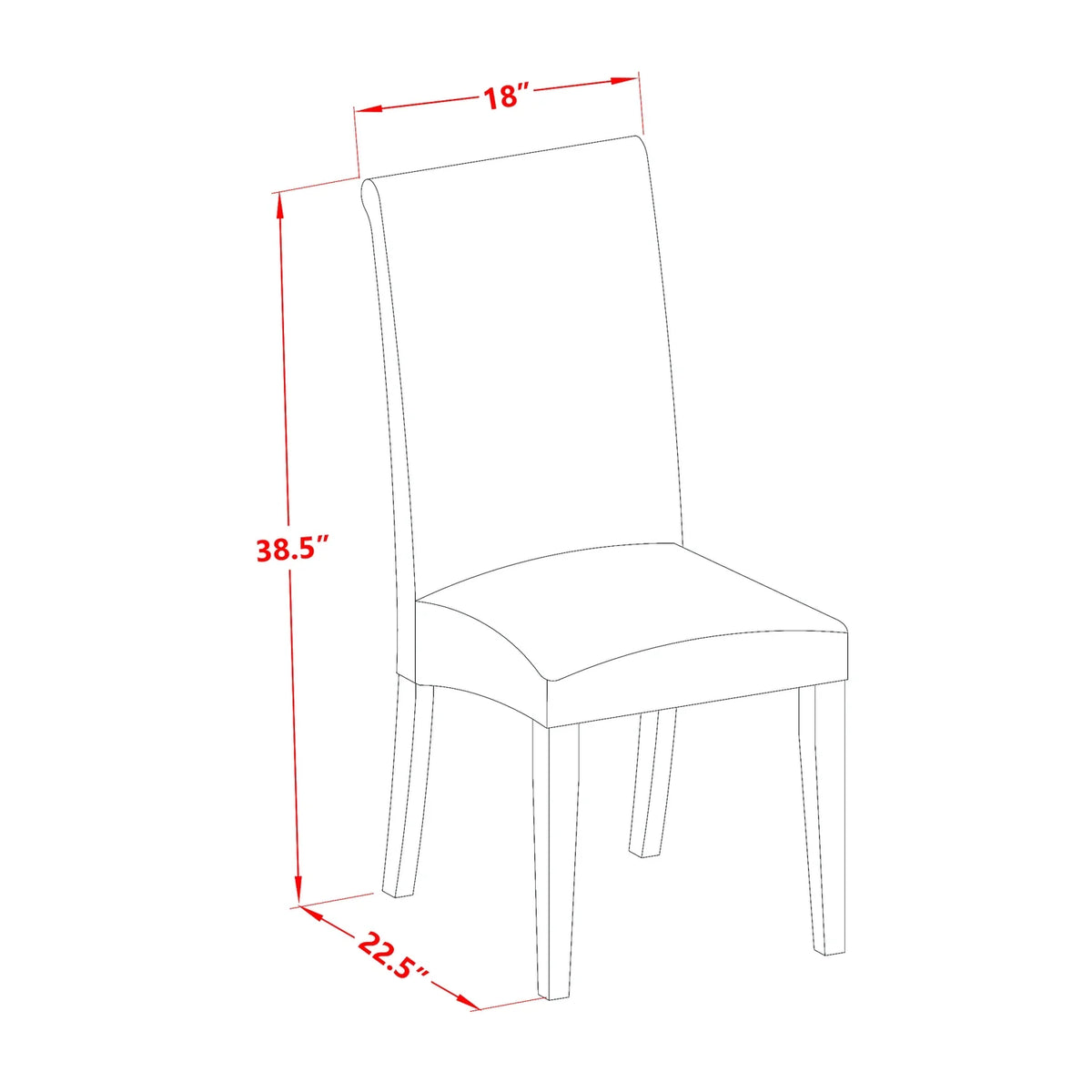 6-Piece Dining Table Set with Bench S5794