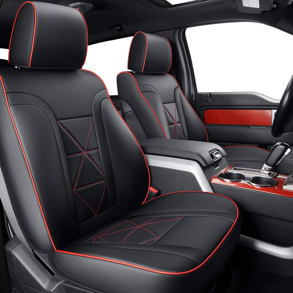 Custom Seat Covers with Faux Leather T86743