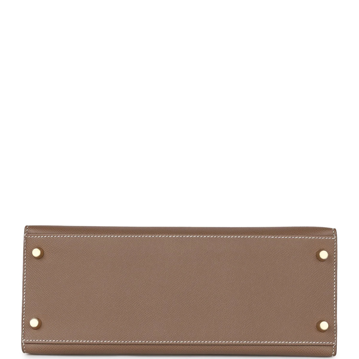 Kelly 28 Etoupe Epsom Handbag J7460