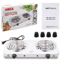 2000w Portable Electric Double Burner K7554