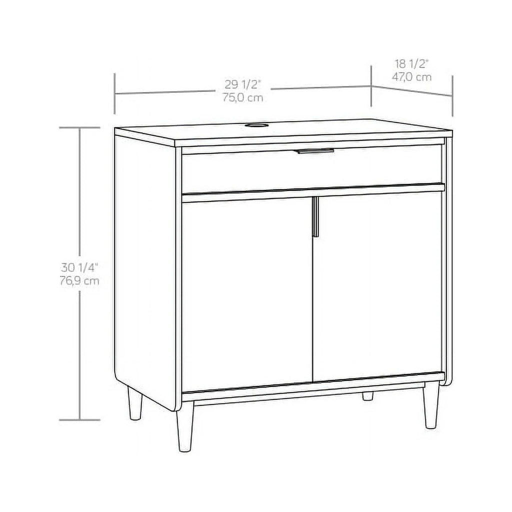 Engineered Wood Library Base Natural Maple Finish P340955