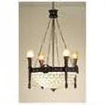 Tiffany Glass 8 Light Chandelier Y81220