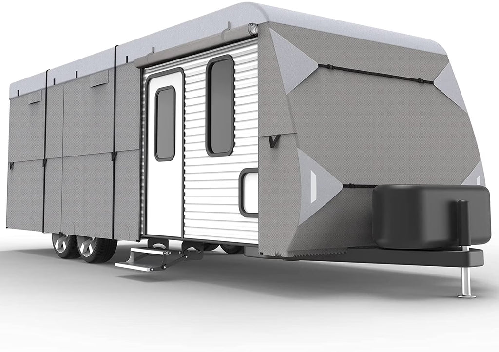 22'-24' Travel Trailer RV Cover with 4 Tire Covers N46028