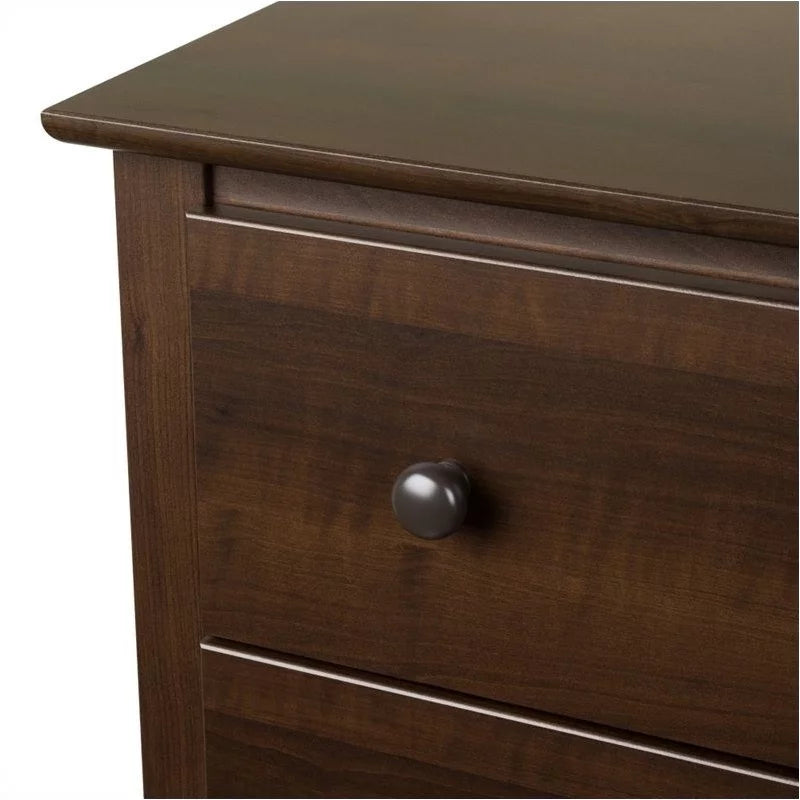 3-Piece Set with 2 Night Tables and 6 Drawer Dresser in Espresso U357