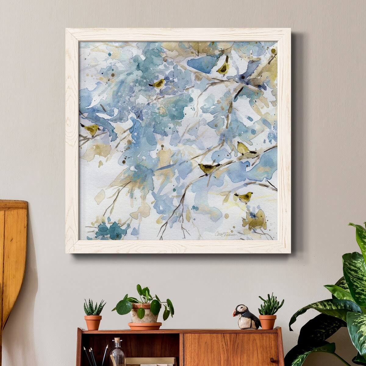 Framed Canvas 20x20 Black E76517