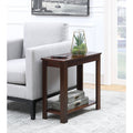 Espresso Wood Finish MDF End Table P1905