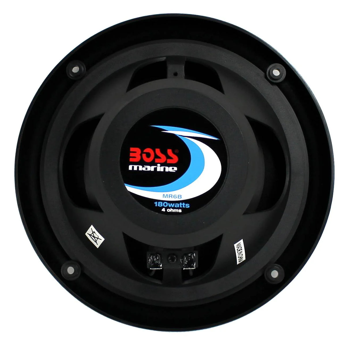 6.5 360W Dual Cone Black Marine Speakers, 4pk Y6830