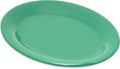 Green Melamine Oval Platter Tray S803