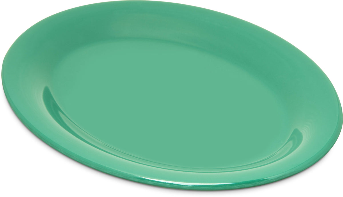 Green Melamine Oval Platter Tray S803