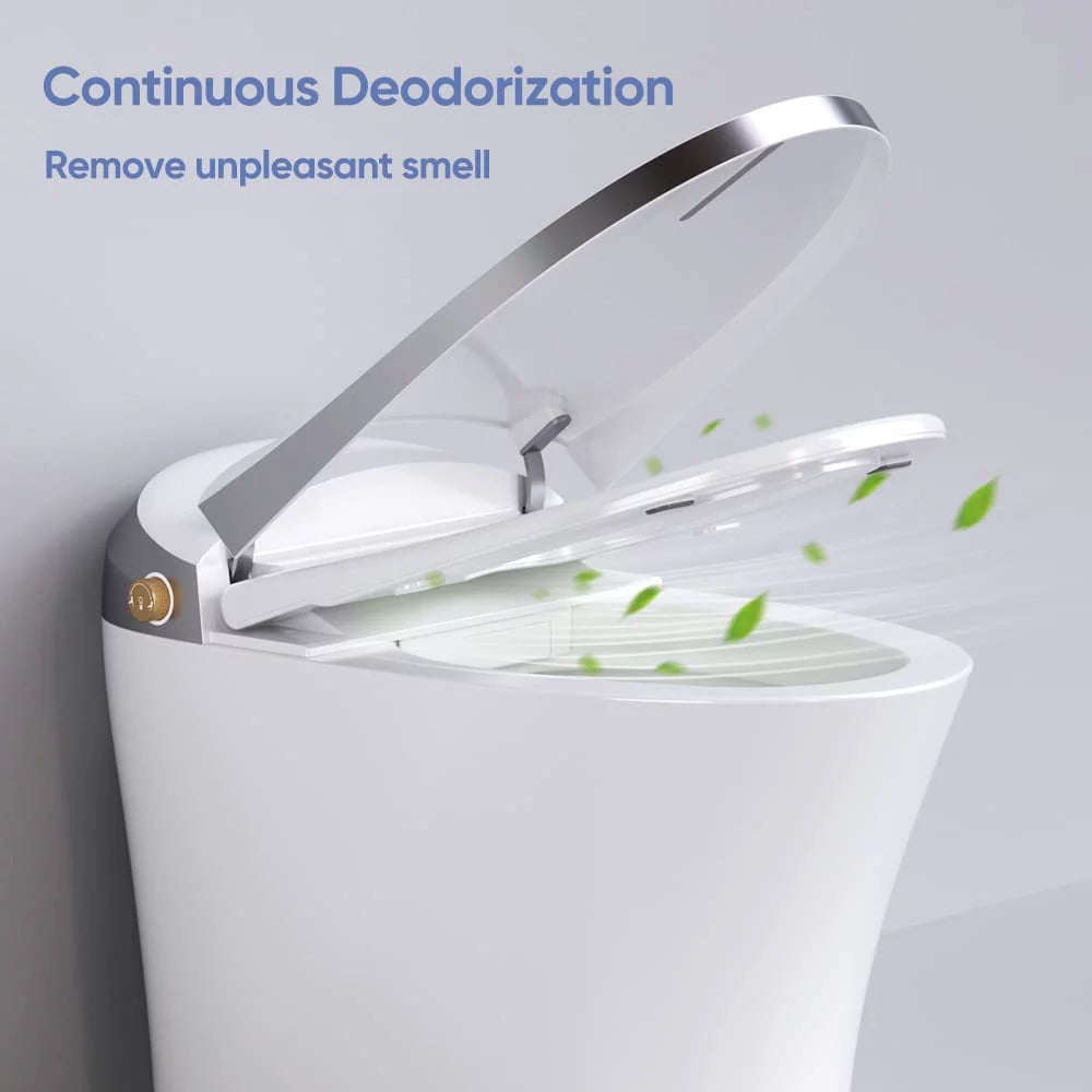 Smart Heated Bidet Toilet with Remote Control B608