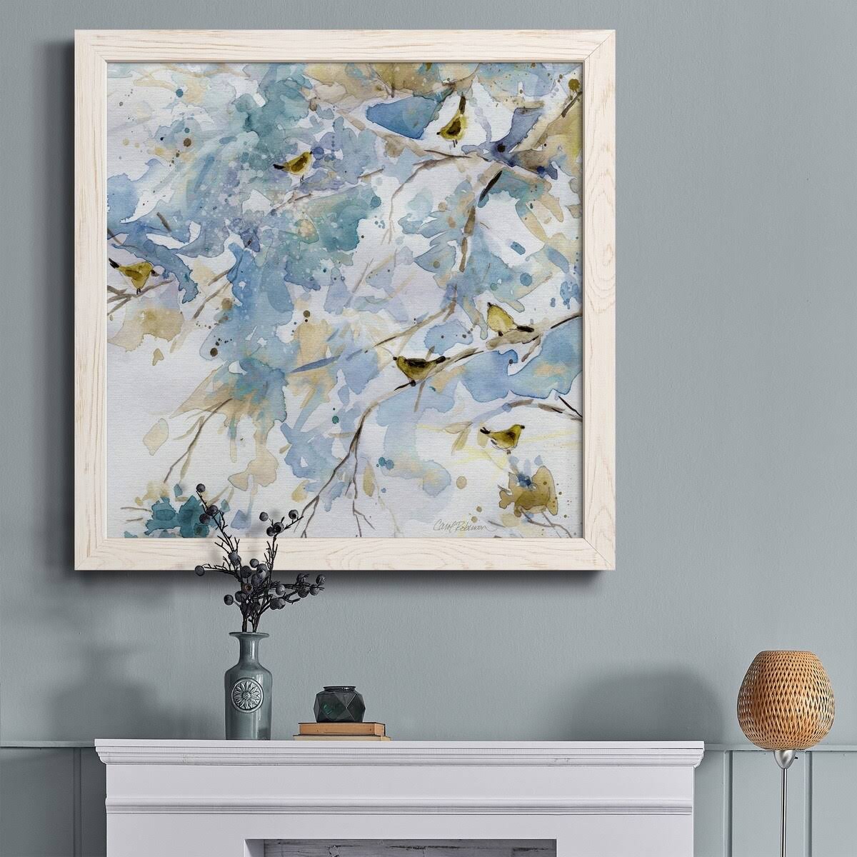Framed Canvas 20x20 Black E76517