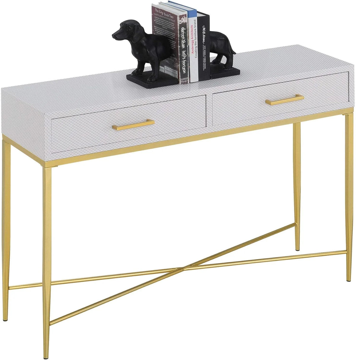 White Console Table S626593