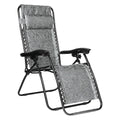 Black Swirl Zero Gravity Recliner M684