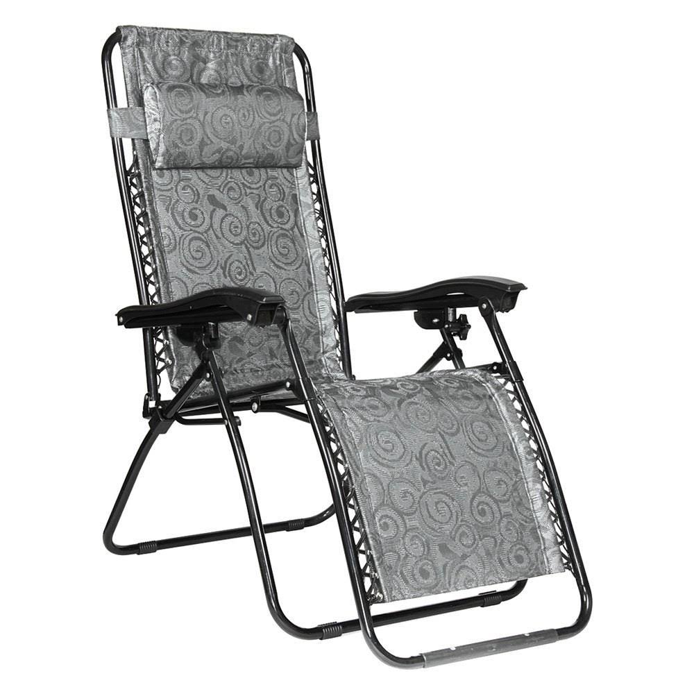 Black Swirl Zero Gravity Recliner M684