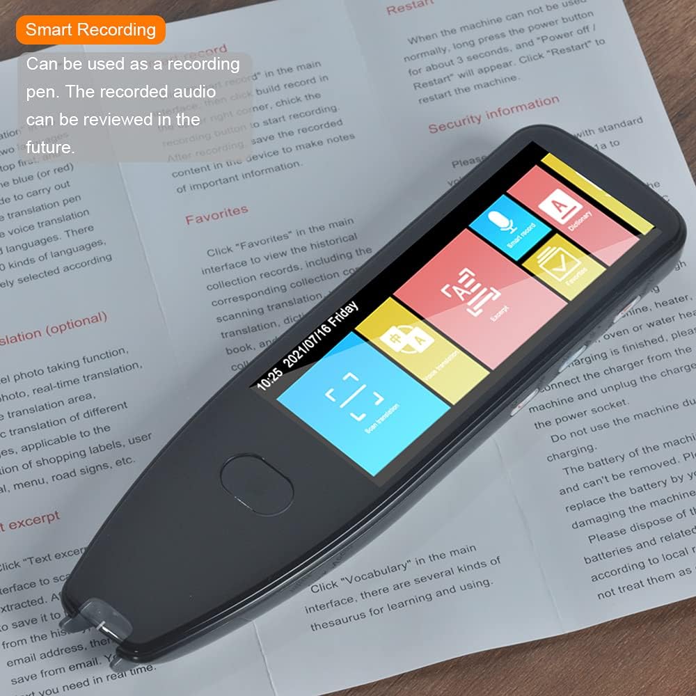 Scanning Translator Pen for 116 Languages V399
