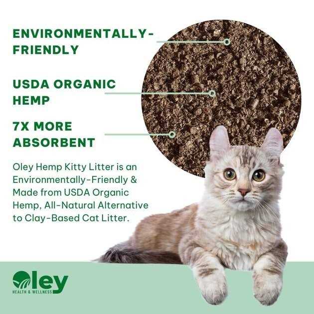 Natural Hemp Kitty Litter X789067