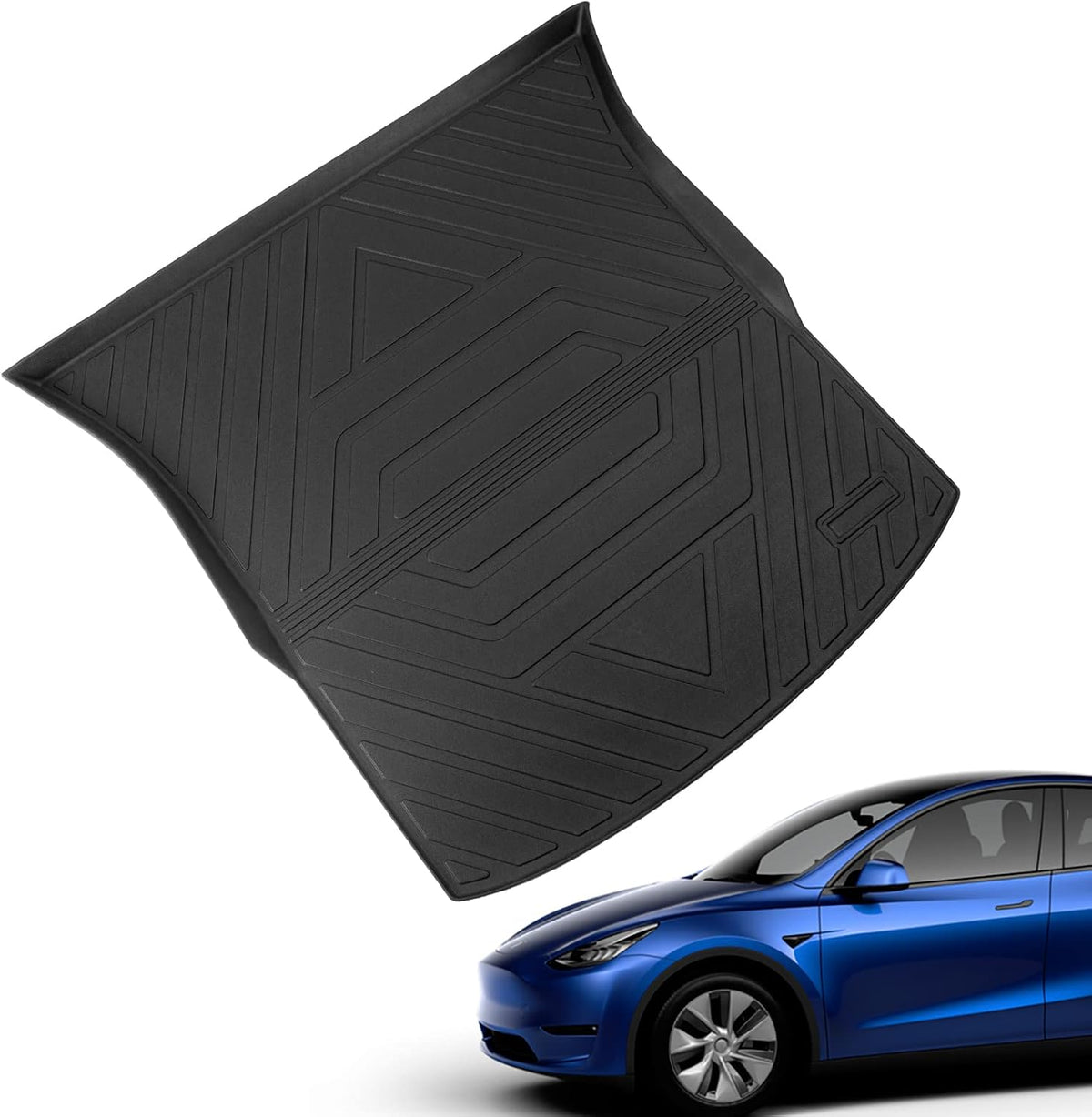 Tesla Model Y Trunk Mats Cargo Liners Floor Mats All Weather M41565