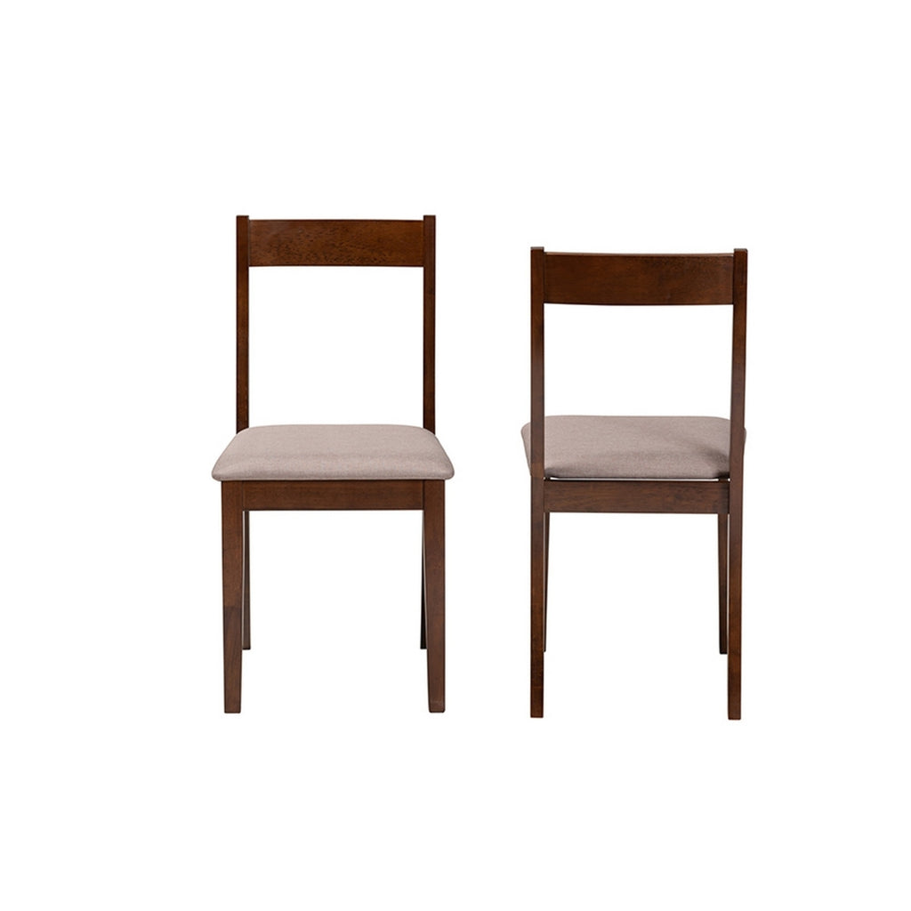 2-Piece Fabric Dining Chair Set Z434