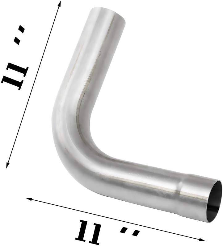 2.5'' Mild Steel Exhaust Kit Tubing Mandrel Bend Pipe 8PCS H6182