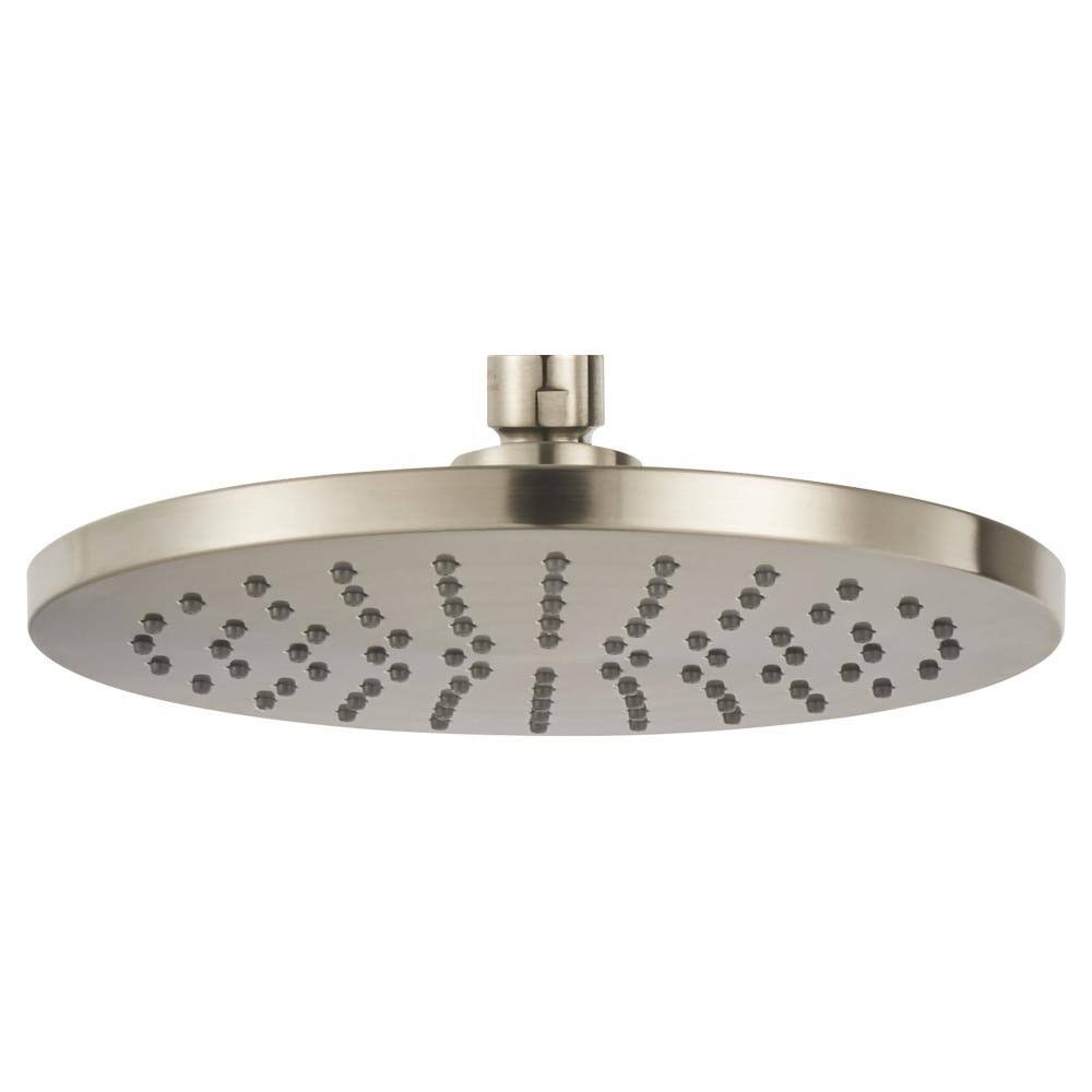 8 inch Rain Showerhead, Brushed Nickel A408
