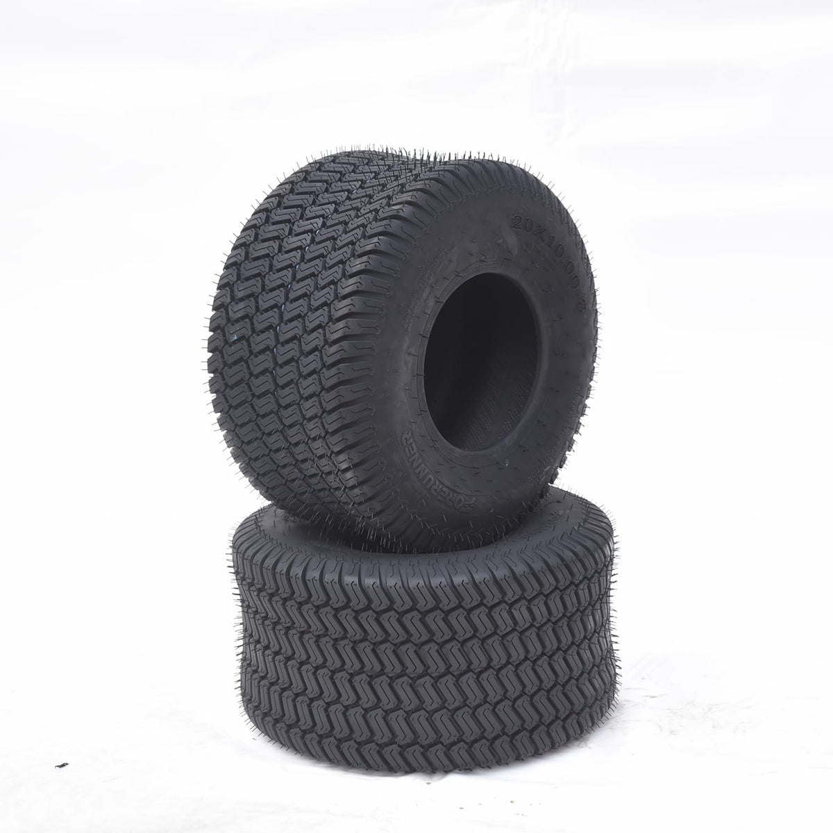 2 PCS 20x10-8 4PR Turf Saver Lawn Mower Tires C763645