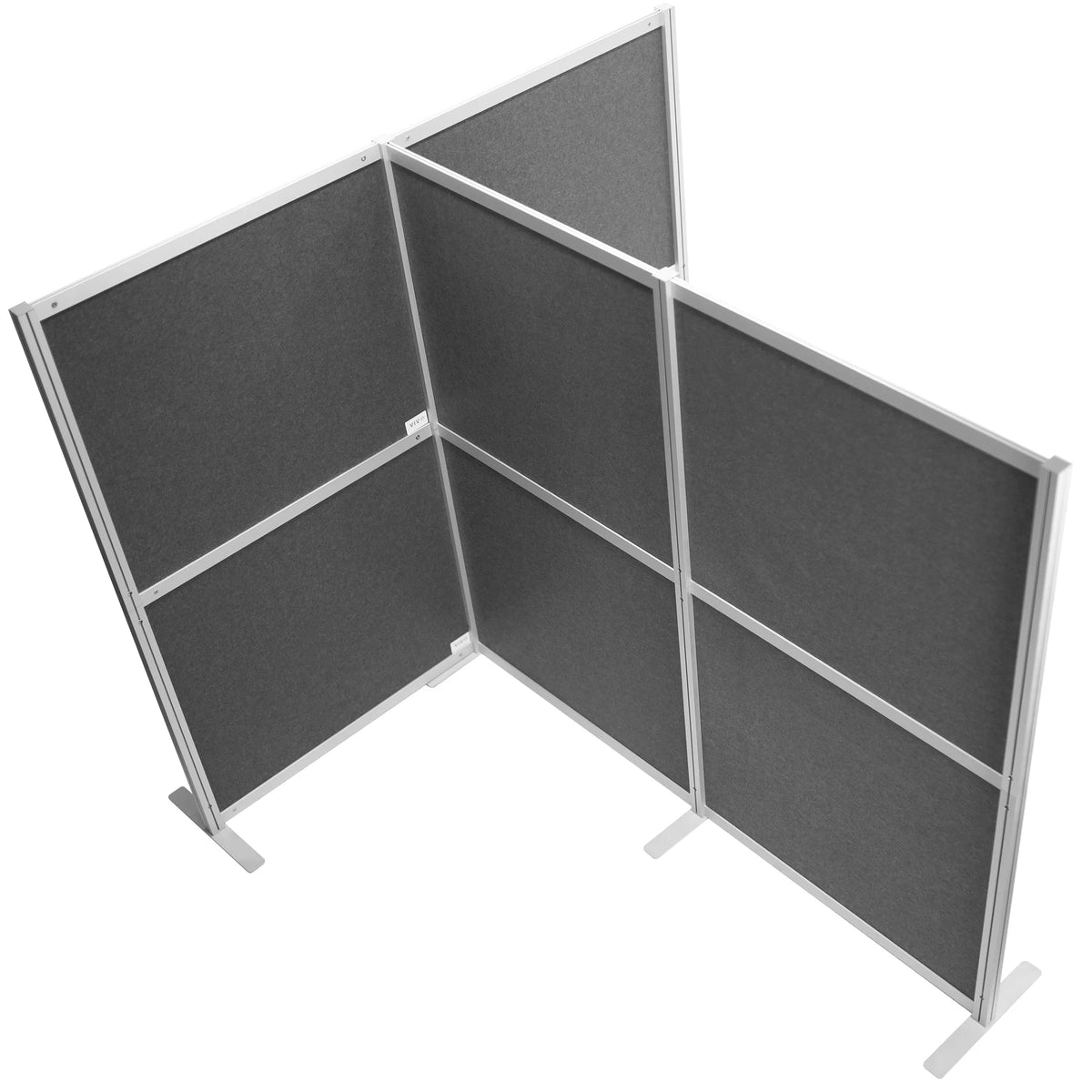 T-Shaped Modular Wall System, 4 PET Panels I244357