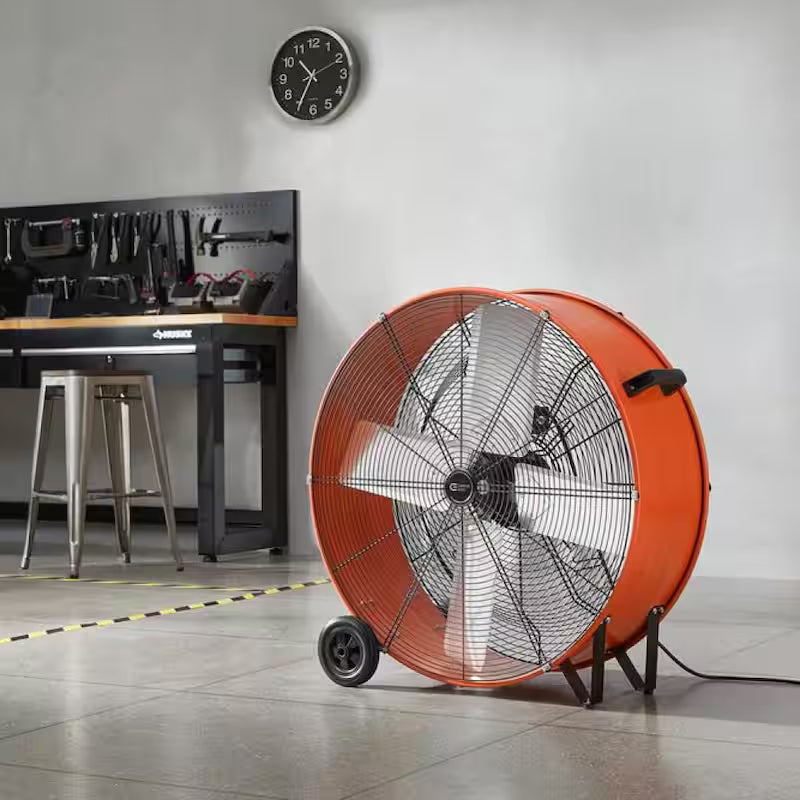 Heavy Duty 2-Speed Direct Drive Drum Fan D421714