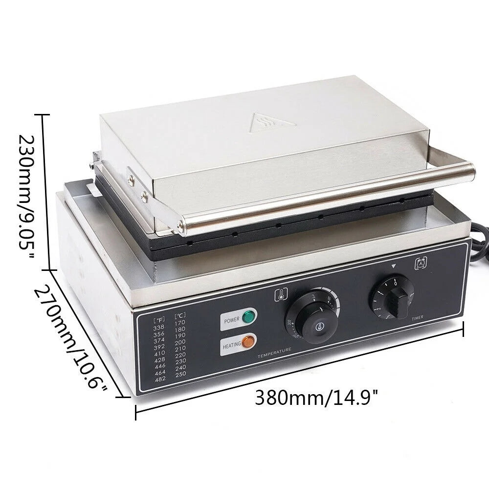6pcs Non-stick Electric Stick Waffle Maker Machine L504081