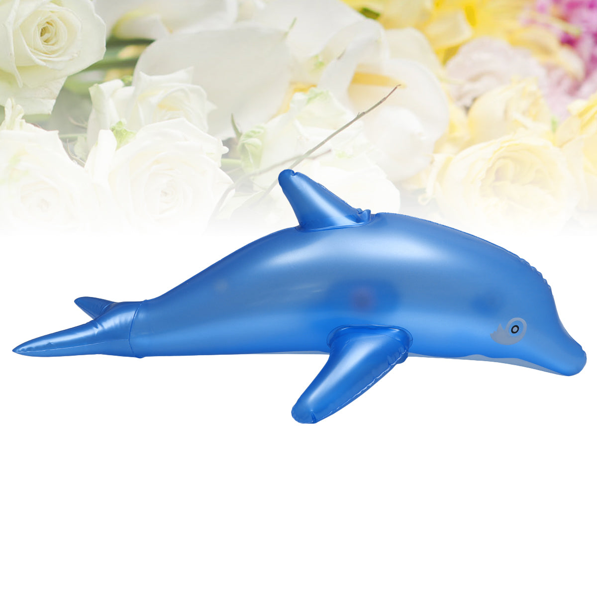 Inflatable Dolphin Bath Toy (Blue) Y906