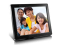 12" Hi-Res Digital Photo Frame with 4GB Memory and Remote, Black V476386