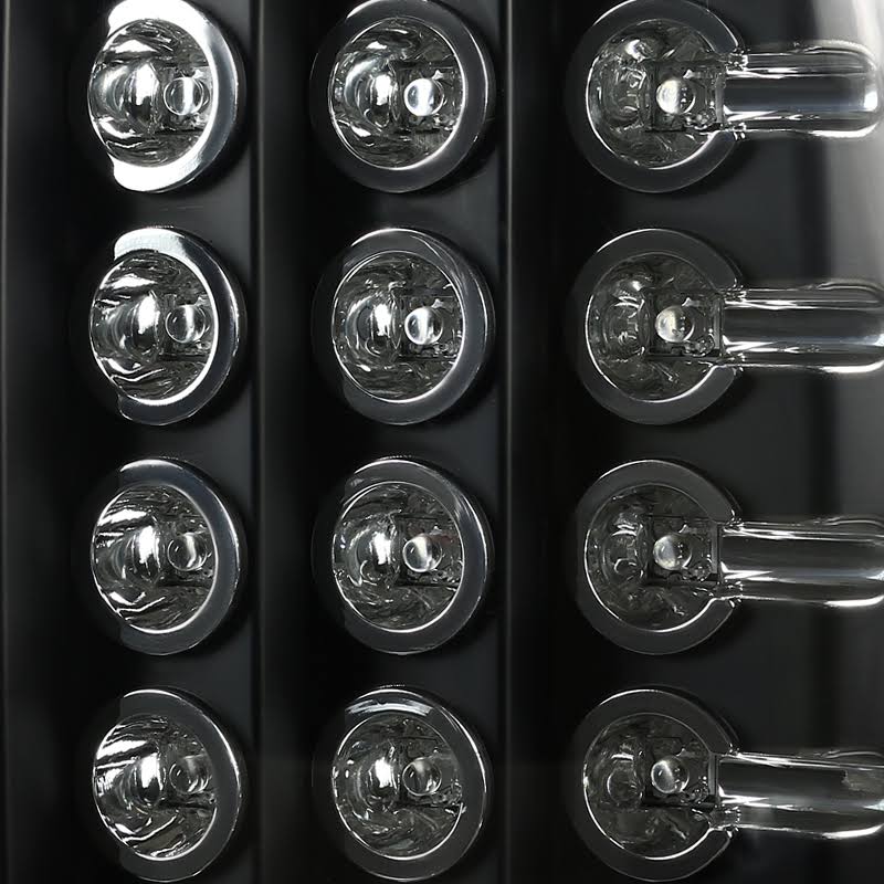 Black LED Tail Lights E59065