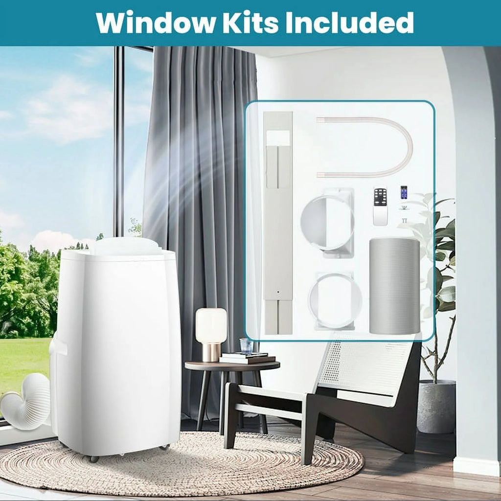 10200BTU Portable Air Conditioner White 3 in 1 Q54995