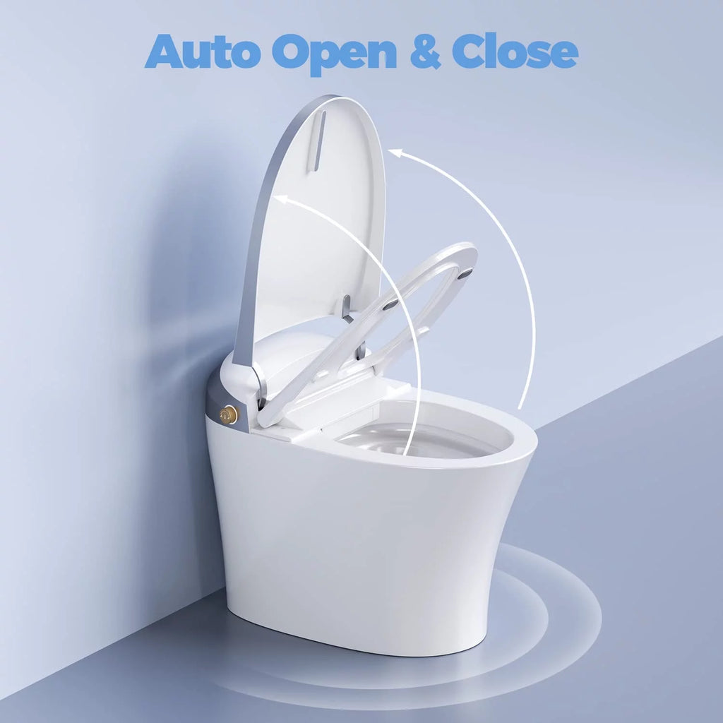 Smart Heated Bidet Toilet with Remote Control B608