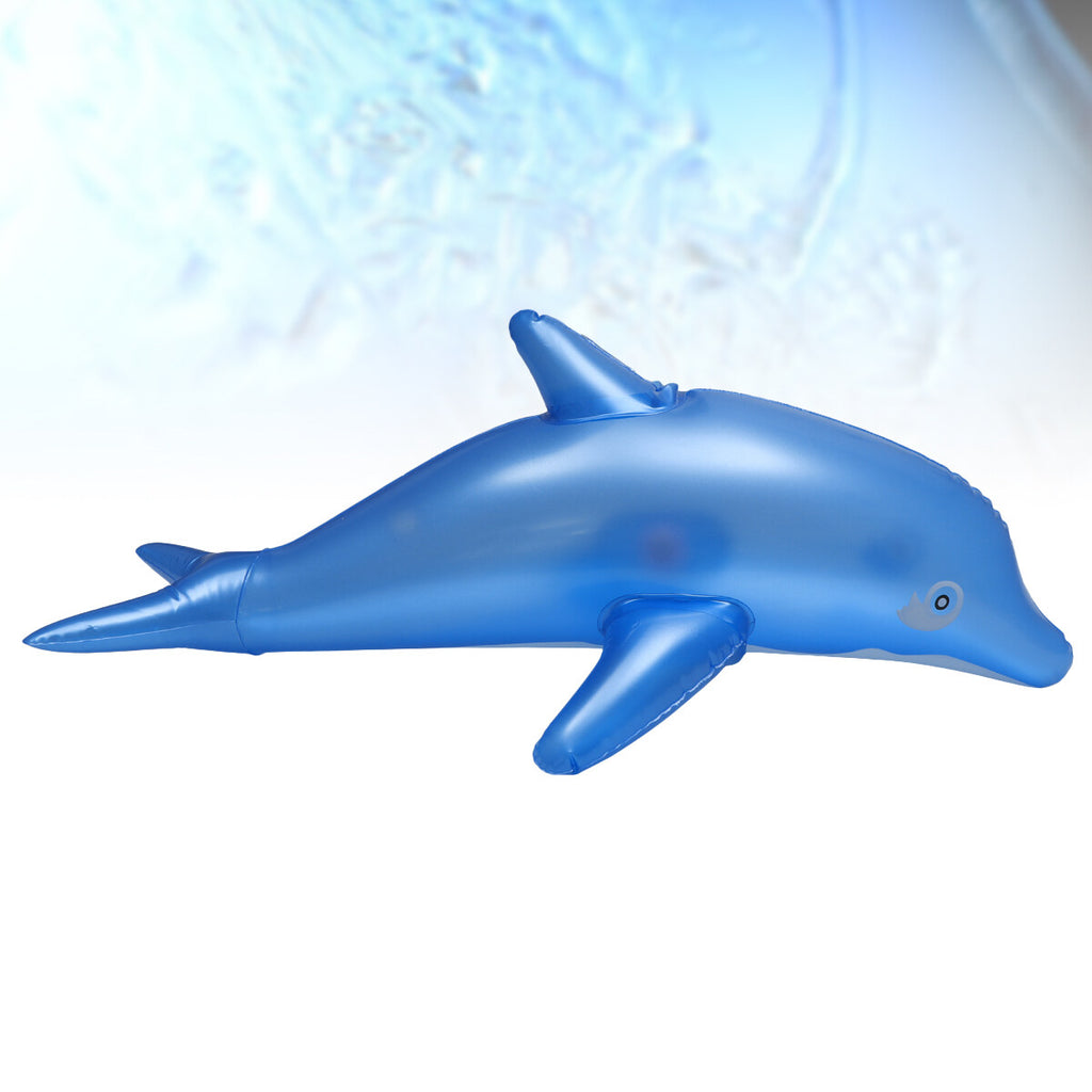 Inflatable Dolphin Bath Toy (Blue) Y906