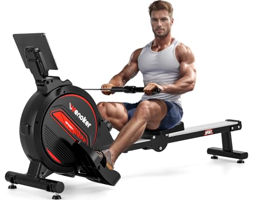 Magnetic Rower Machine with LCD Monitor C89642