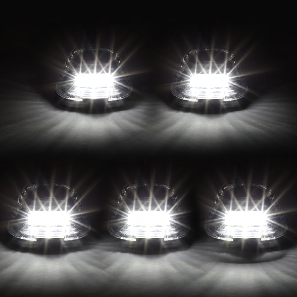 5 X LED Cab Roof Top Lights with Wiring Harness M44675