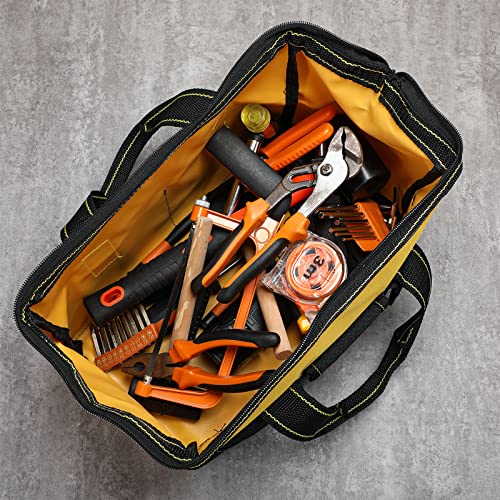 6 Pcs Heavy Duty Tool Bag with Hard Bottom N9471