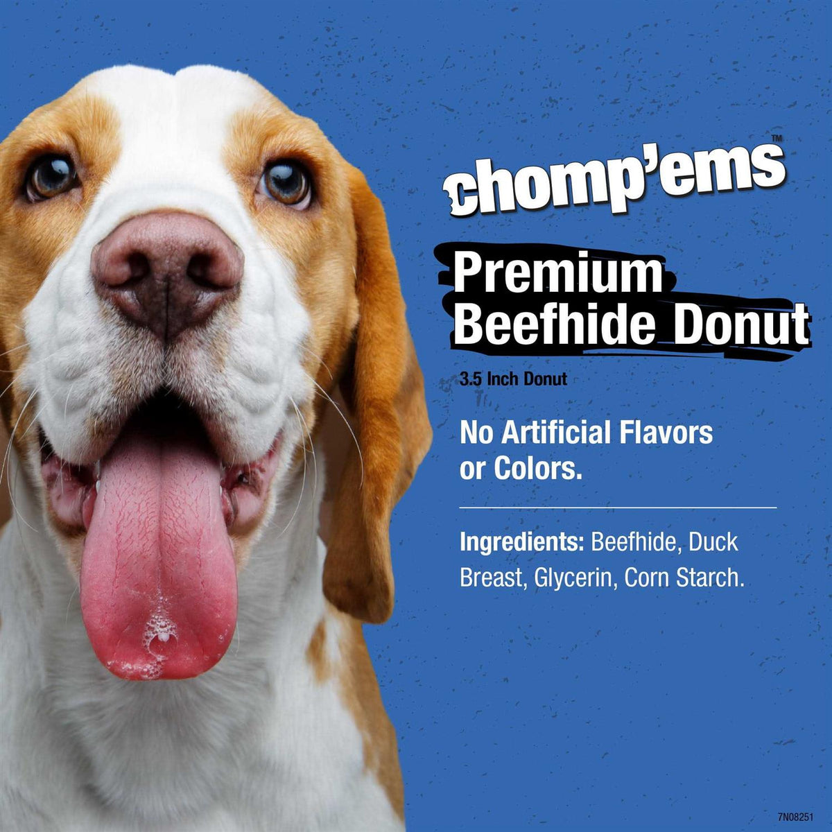 Beefhide Donut with Duck X38023